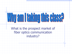 potential future of fiber optics communication?