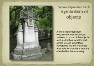 Symbolism of objects - Historic Cemeteries Conservation Trust of