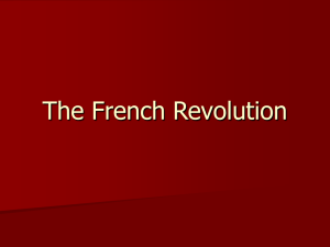 The French Revolution - Spokane Public Schools