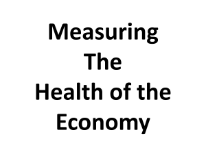 health of the economy indictators b