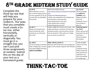 8th Grade Midterm Study Guide
