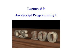 Java Script Programming