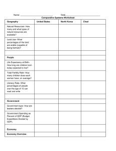 Comparative Systems Worksheet
