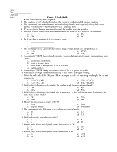 ionic vs. non-polar covalent vs. polar covalent Examples