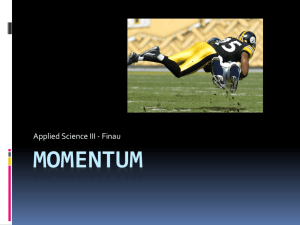 Momentum - physics