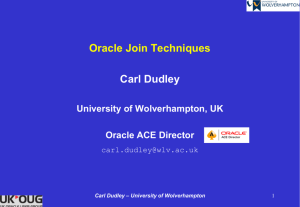 Oracle – ANSI Joins