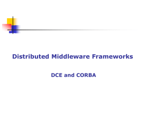 Distributed Computing Frameworks: DCE, Hadoop
