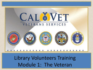 PPTX - Veterans Connect @ the Library