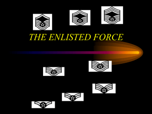 the enlisted force