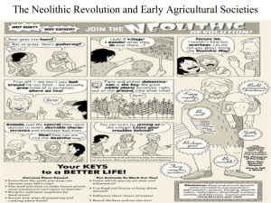The Neolithic Revolution River Valley Civilizations