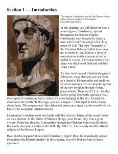 Section 2 — Judea: The Birthplace of Christianity