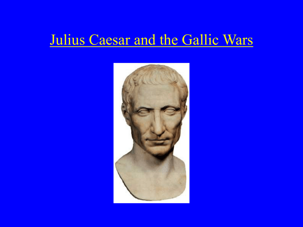 julius cesar timeline