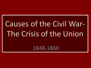 The Crisis of the Union