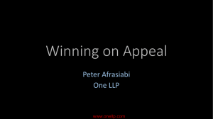 Winning on Appeal