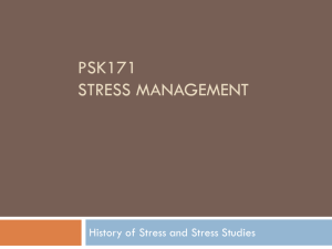 Psk171 Stress Management