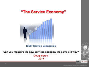 Service Economics Community of Interest