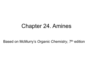 Chapter 24. Amines