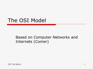 The OSI Model - La Salle University