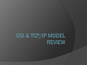 OSI model review