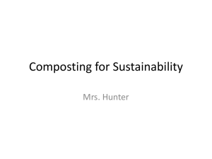 Composting for Sustainability