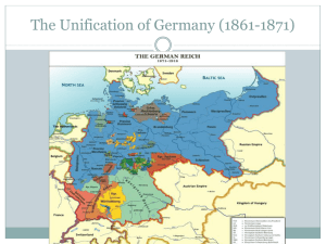 12. Unification of Germany