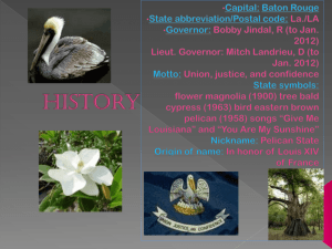 Louisiana's History and Culture - Sterlington