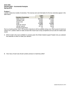 Handout #3A Incremental Analysis