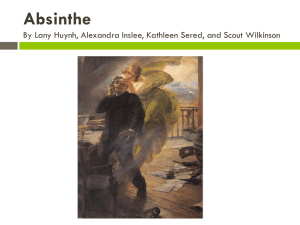 Absinthe By Lany Huynh, Alexandra Inslee, Kathleen Sered, and