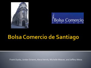 Bolsa Comercio Santiago