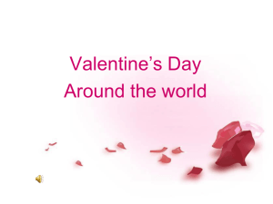 St. Valentine's Day Love PowerPoint