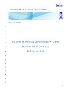 TSDSI-M2M-TR-UCD_Utilities-V0.1.0