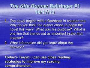 The Kite Runner Character List