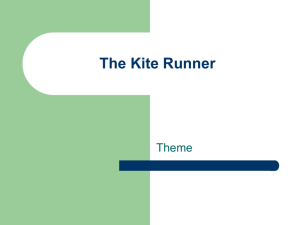 Topics in the Kite Runner