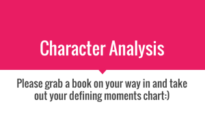 Character Analysis