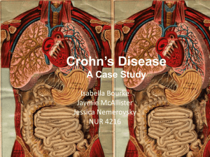 Crohn's case study