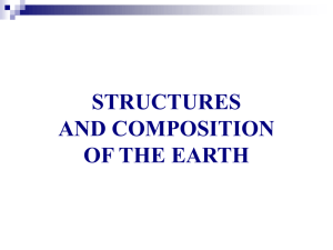 STRUCTURES OF THE EARTH