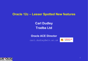 Oracle * ANSI Joins