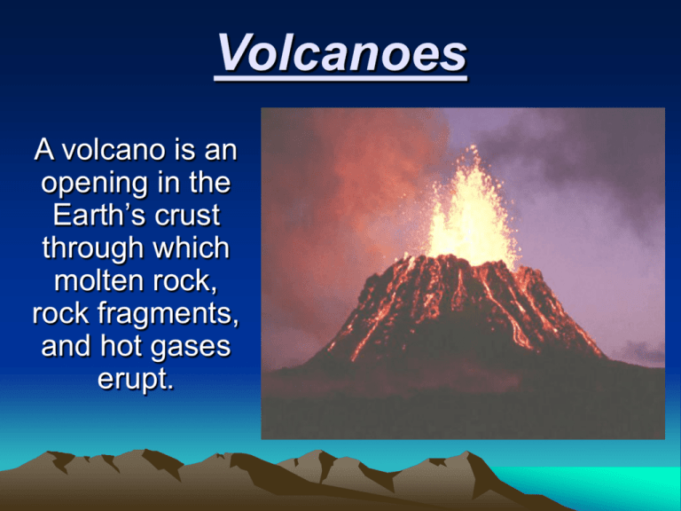 powerpoint presentation about volcanoes