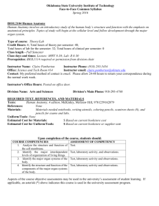 biol 2104 - OSU Institute of Technology