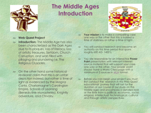 The Middle Ages - confalonewestciv