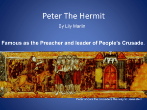 Peter the Hermit - CLIO History Journal