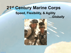 21st Century Marine Corps Brief