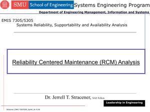 RCMA Research Report