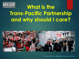 The TPP is a - AFL-CIO