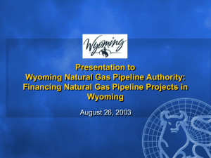 Merrill Lynch - Wyoming Pipeline Authority