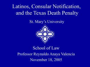 Latinos & the US Criminal Justice System Hernandez v. Texas