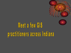 Meet a few practitioners of geo-spatial technologies across the state