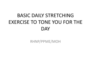 basic stretching exercise