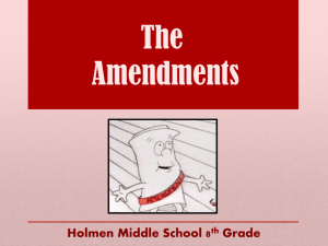 Memorizing Amendments: Made Easy