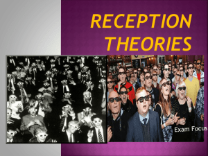 Reception Theories